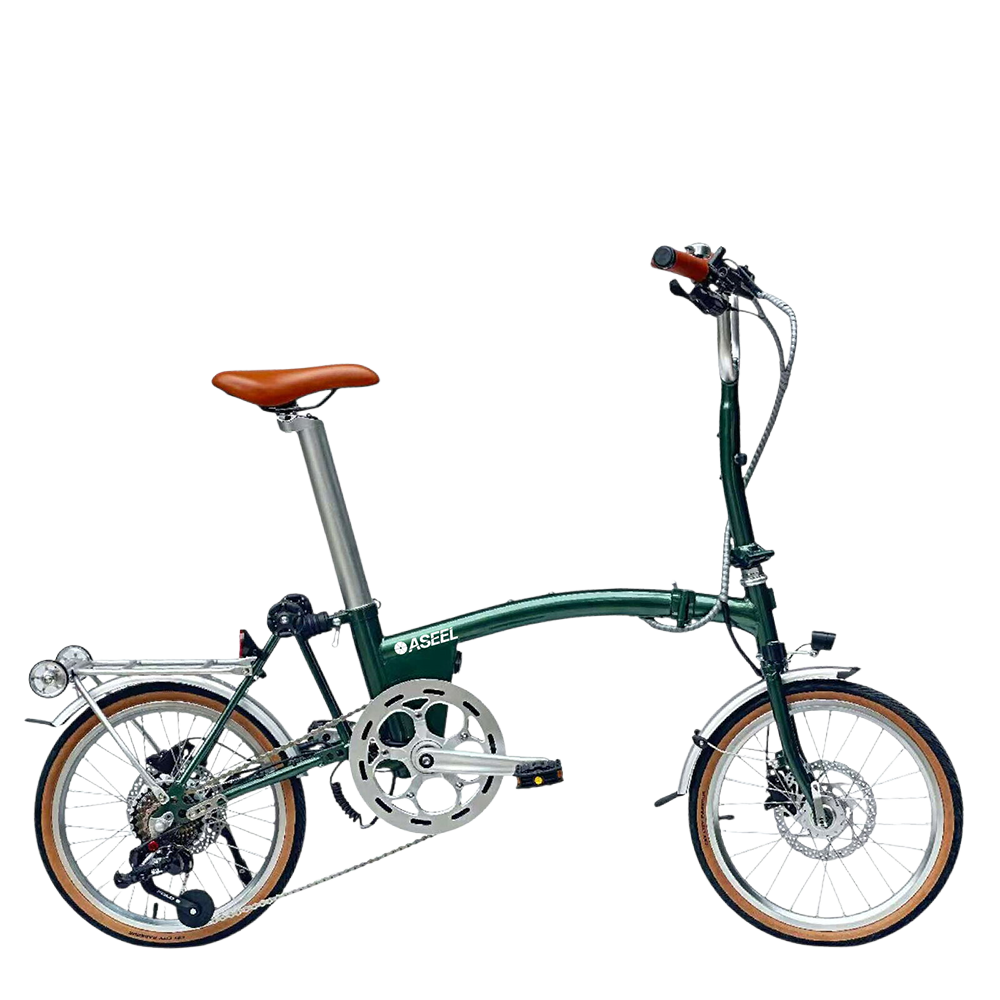 BRINGER ASEELの三つ折り電動アシスト自転車