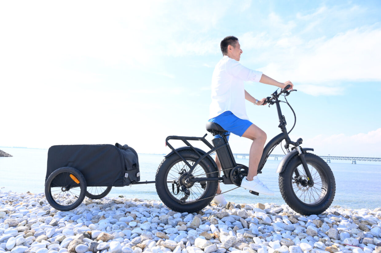 荷物もペットも自転車で牽引！サイクルトレーラーの決定版【GoBox+】